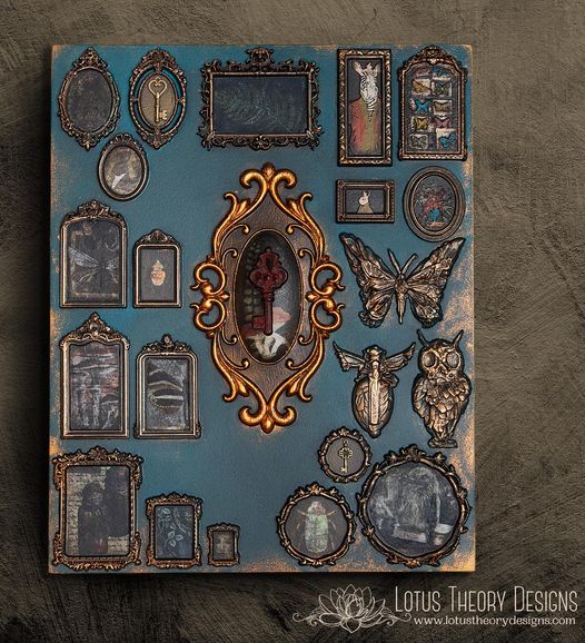 Lysandra (12,7 x 20,32cm) - Siliconen gietmal