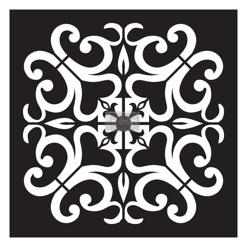 Valentina (29x29cm) - Redesign with Prima - Stencil