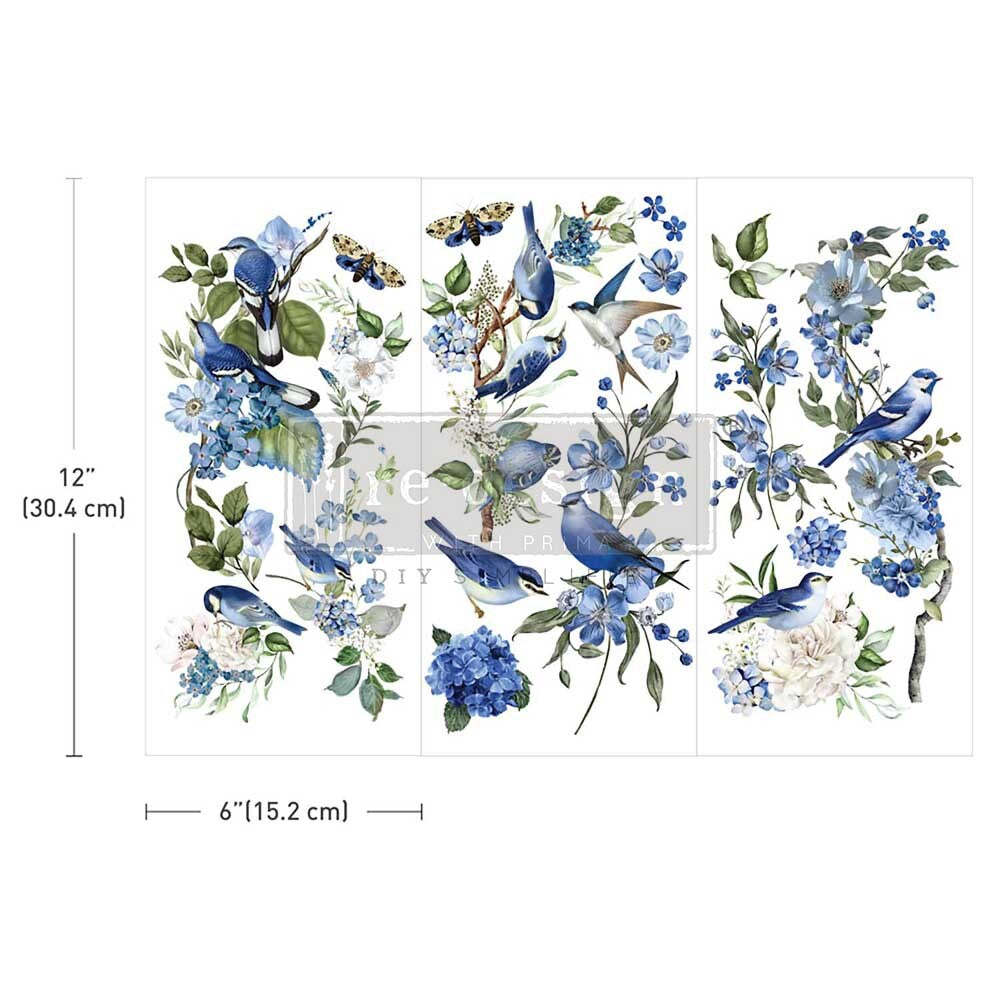 Garden Whispers (15,25 x 30,50cm) - Redesign Décor Transfers® MINI
