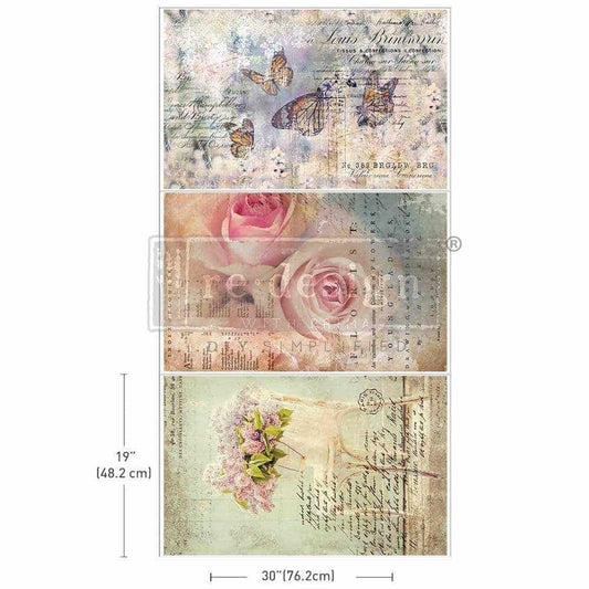 Dreamy Delights (49,5 x 76,2 cm) (3 Pack) - Redesign découpage TISSUE