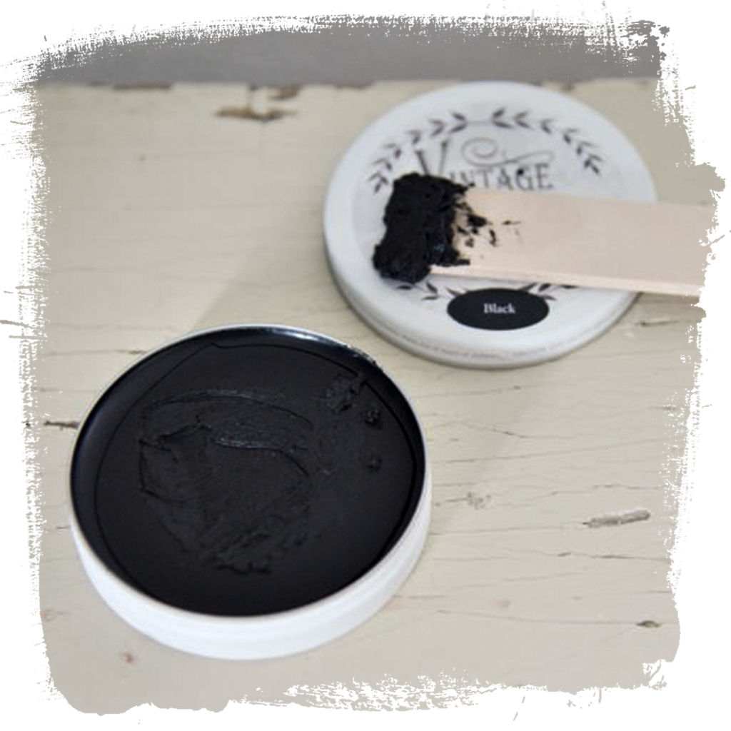 Vintage Paint Antique Wax Black