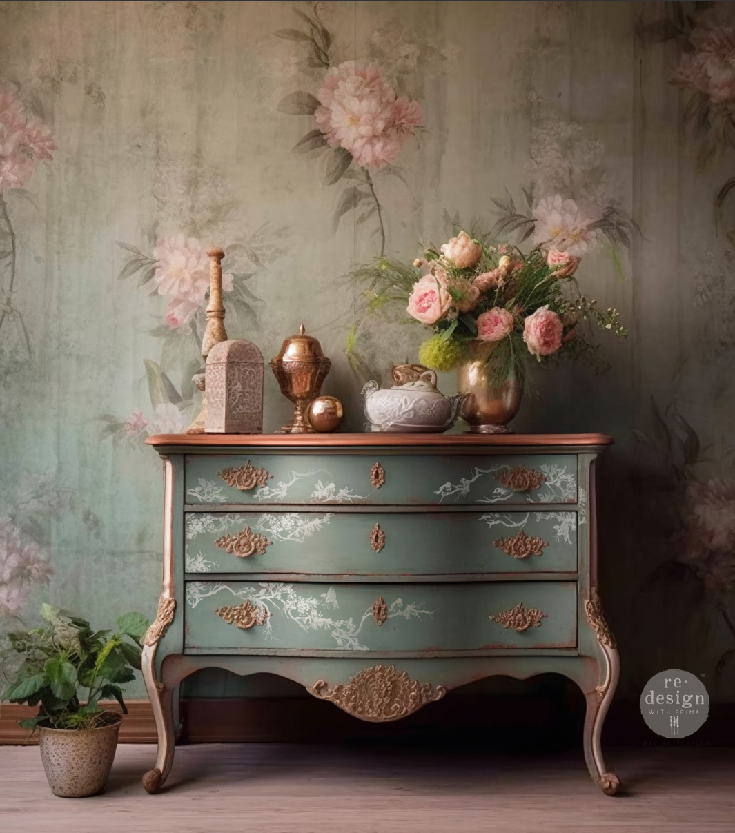 Forest Aviary (30.48 x 30.48cm) - Decoration stamp