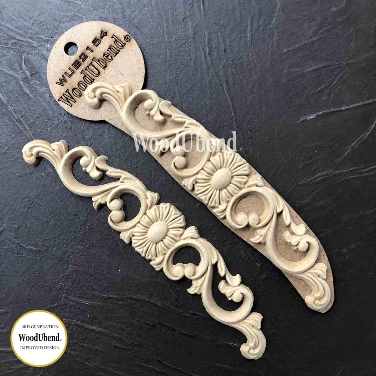 Package of 2 centerpieces (9.5x9.5cm) - WUB1352