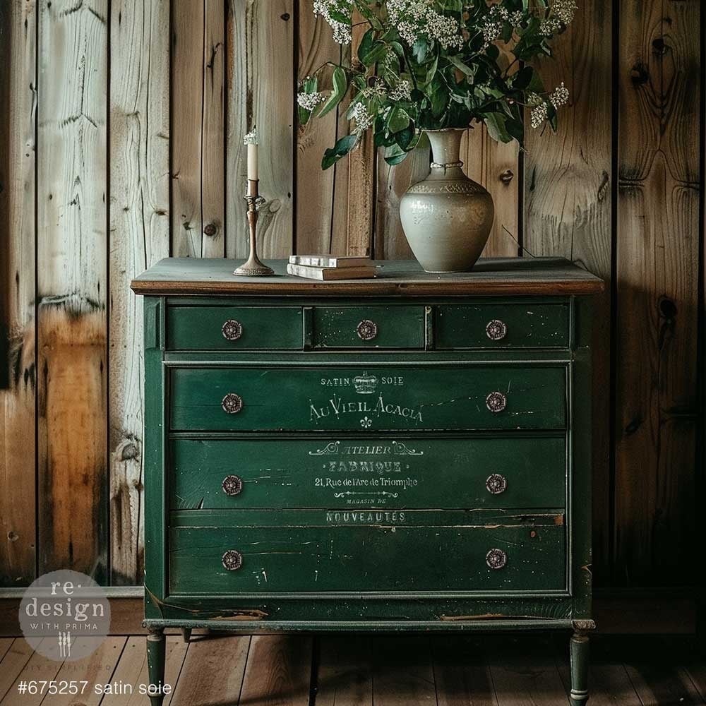 Splendid scroll (22.9x30.5cm) - Redesign with Prima - Stencil