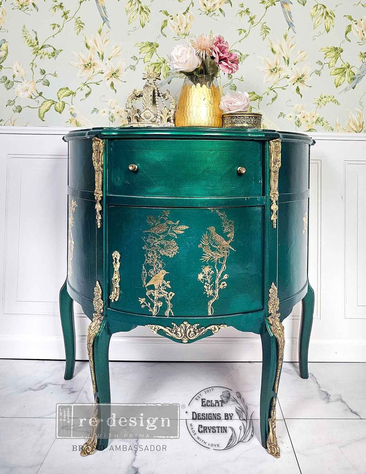 Golden Serenade (21,5 x 27,9cm) - Redesign Décor Transfers® MIDDY