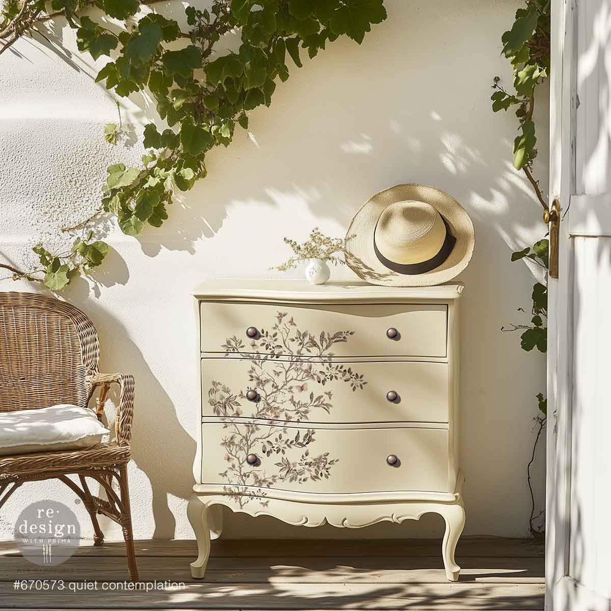 Quiet Contemplation (21,59 x 27,94cm) - Redesign Décor Transfers® MIDDY