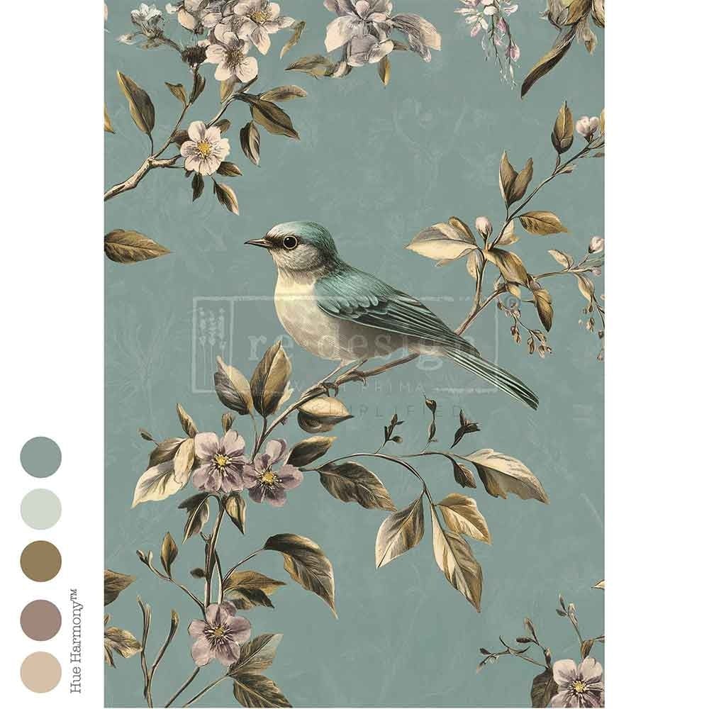 Blue Song (59,4 x 84,3cm) - Redesign découpage A1 FIBRE