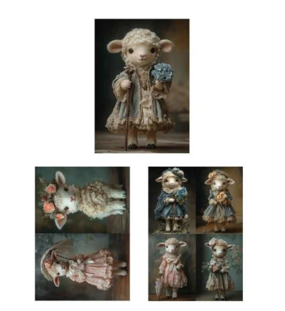 Shepherd's Cottage Charm (42 x 29,7cm) (3 Pack) - Redesign découpage A3 FIBER