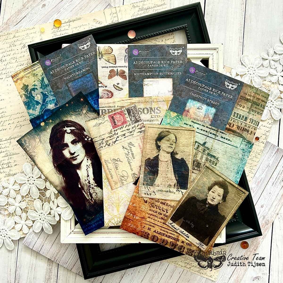 Chestnut Street (29 x 41cm) - Redesign découpage RICE