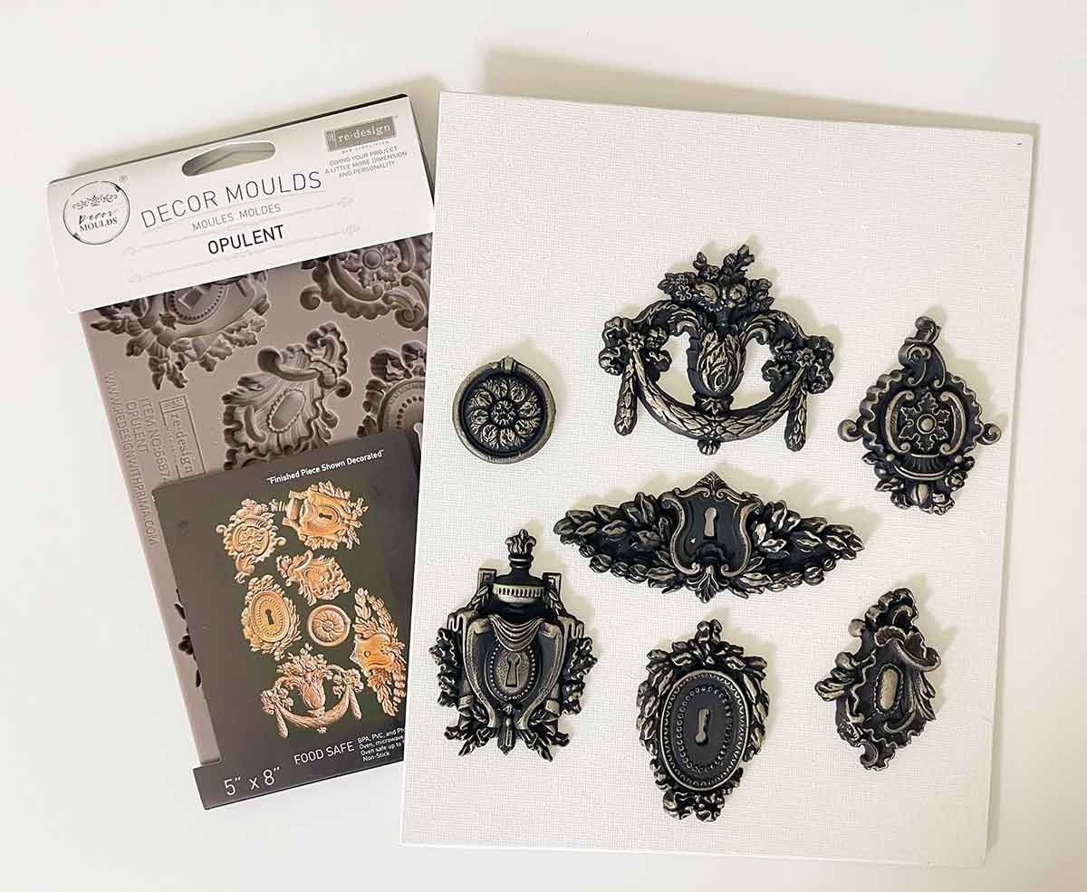 Opulent (12,7 x 20,32cm) - Siliconen gietmal