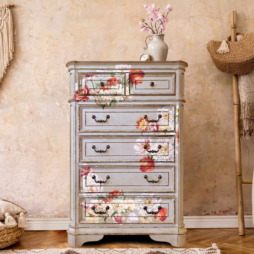 Pretty in Peach (61 x 89cm) - Redesign Décor Transfers® Vintage Paint