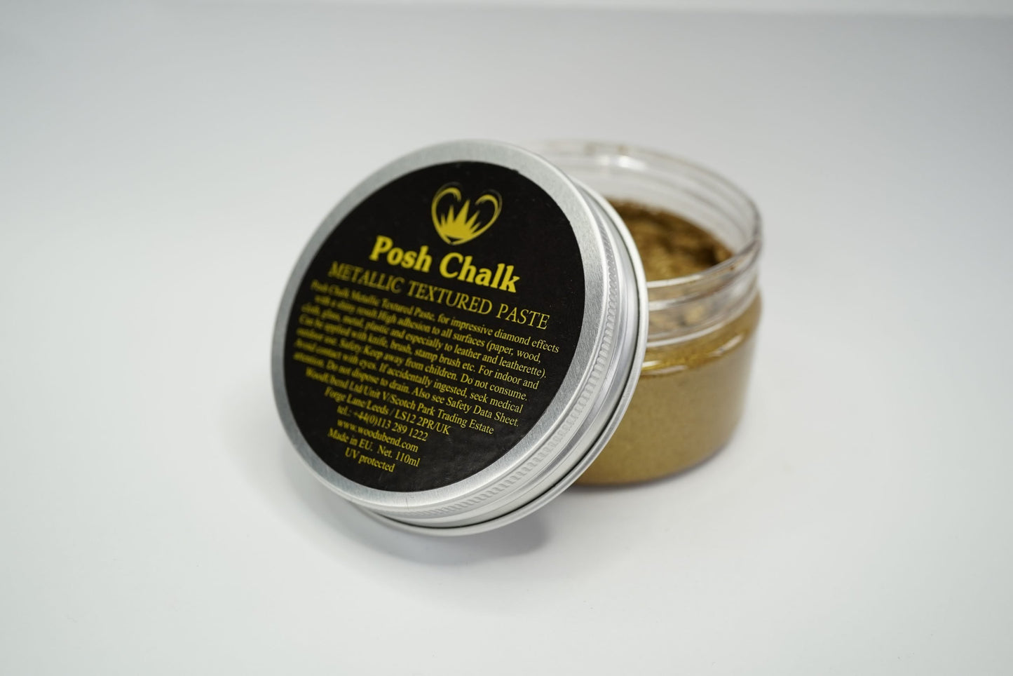 Metallic textured paste (110ml) Woodubend
