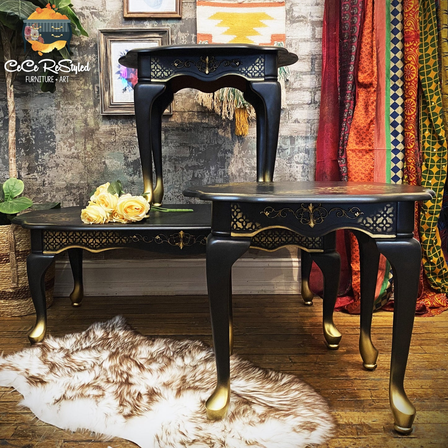 Tillden Flourish (12,7 x 20,32cm) - Siliconen gietmal Vintage Paint