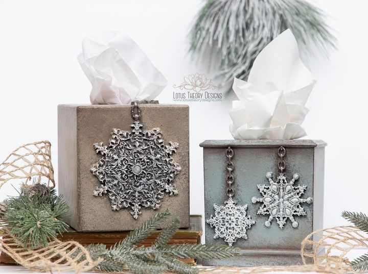 Snowflake Jewels (12,7 x 20,32cm) - Siliconen gietmal