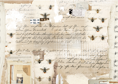 Mysterious Notes (29 x 41cm) - Redesign découpage