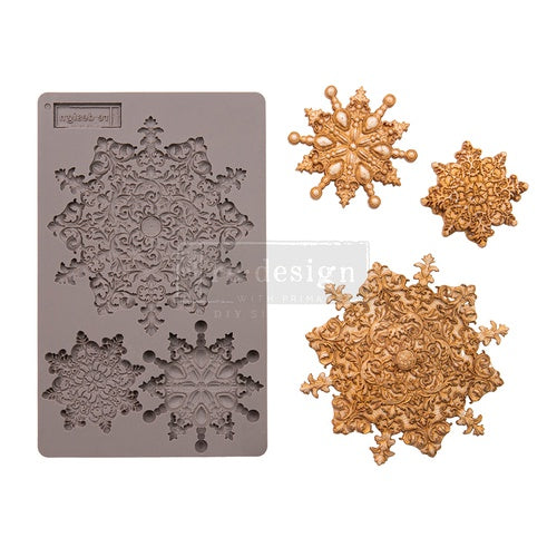 Snowflake Jewels (12,7 x 20,32cm) - Siliconen gietmal
