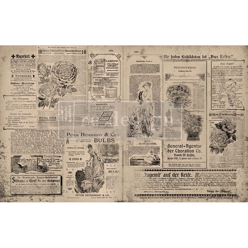 Newsprint (48 x 76cm) - Redesign découpage