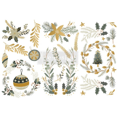 Holiday Spirit (15 x 30cm) - Redesign Décor Transfers®