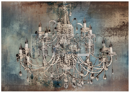 Moody Chandelier (59 x 84cm) - Redesign découpage