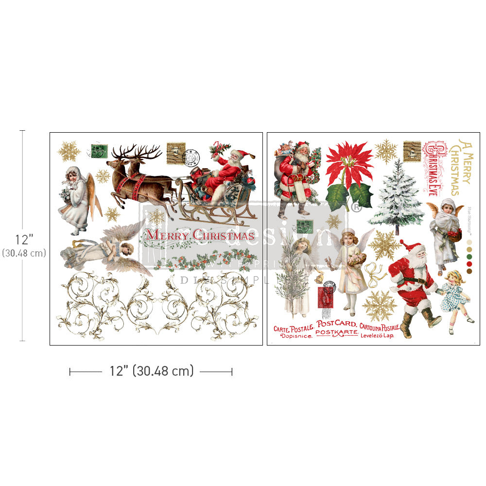 Holiday Traditions (30,48 x 30,48cm) - Redesign Décor Transfers® MAXI