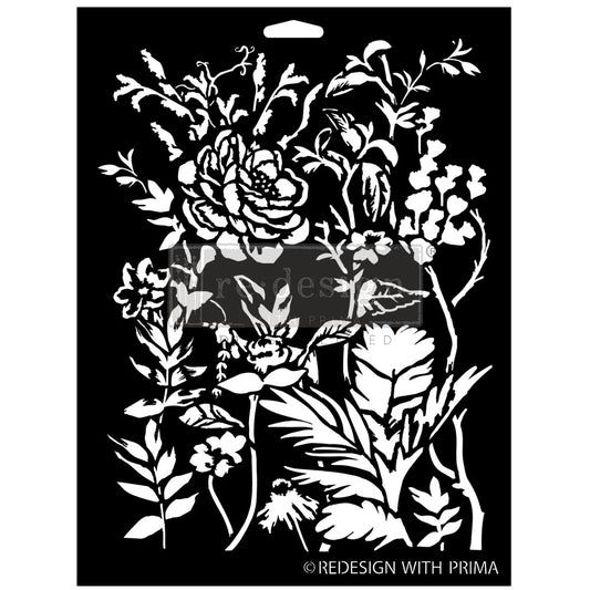 Cerulean Blooms (22,9x30,5cm) - Redesign with Prima - Stencil