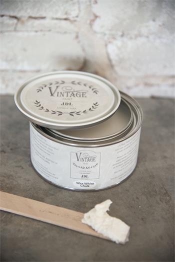 Vintage Paint Antique Wax White