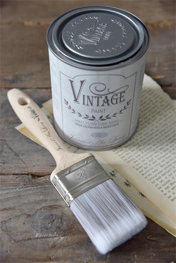 Vintage Paint Platte Pinceaux