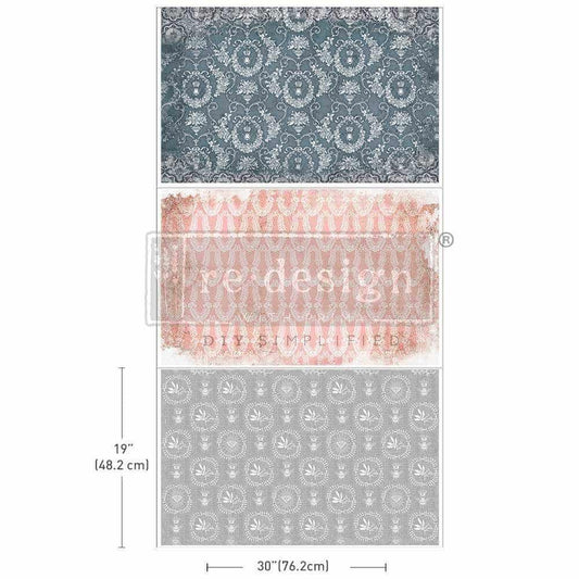 Delicate Charm (49,5 x 76,2 cm) (3 Pack) - Redesign découpage TISSUE