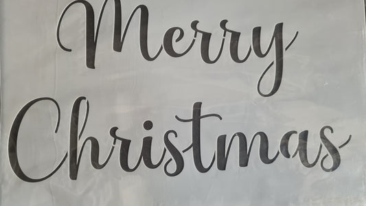 Joyeux Noël (21x30cm) - Posh Chalk - Pochoir