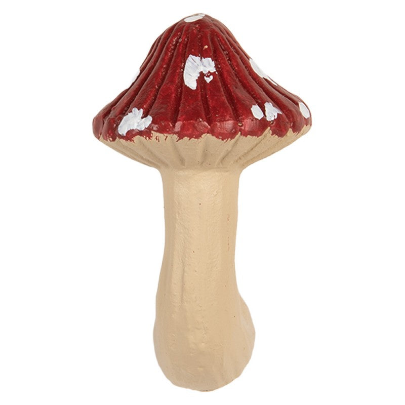 Deurknop Paddestoel 3x4x6 cm / S3 cm Rood Kunststof