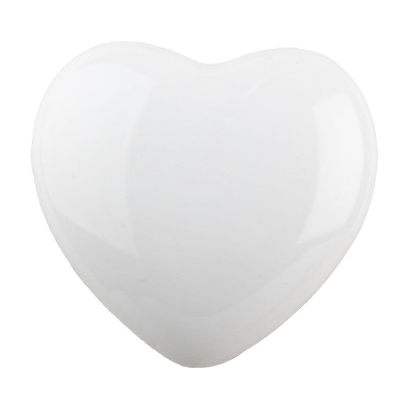 Deurknop 4 cm Wit Keramiek Meubelknop