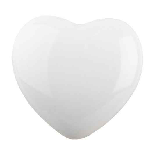 Deurknop 4 cm Wit Keramiek Meubelknop