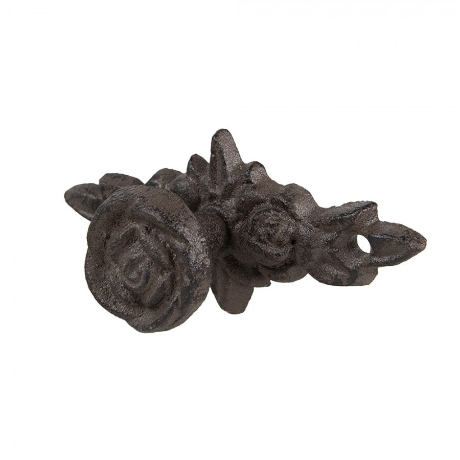 Deurknop 4x4x10 cm Bruin Metaal