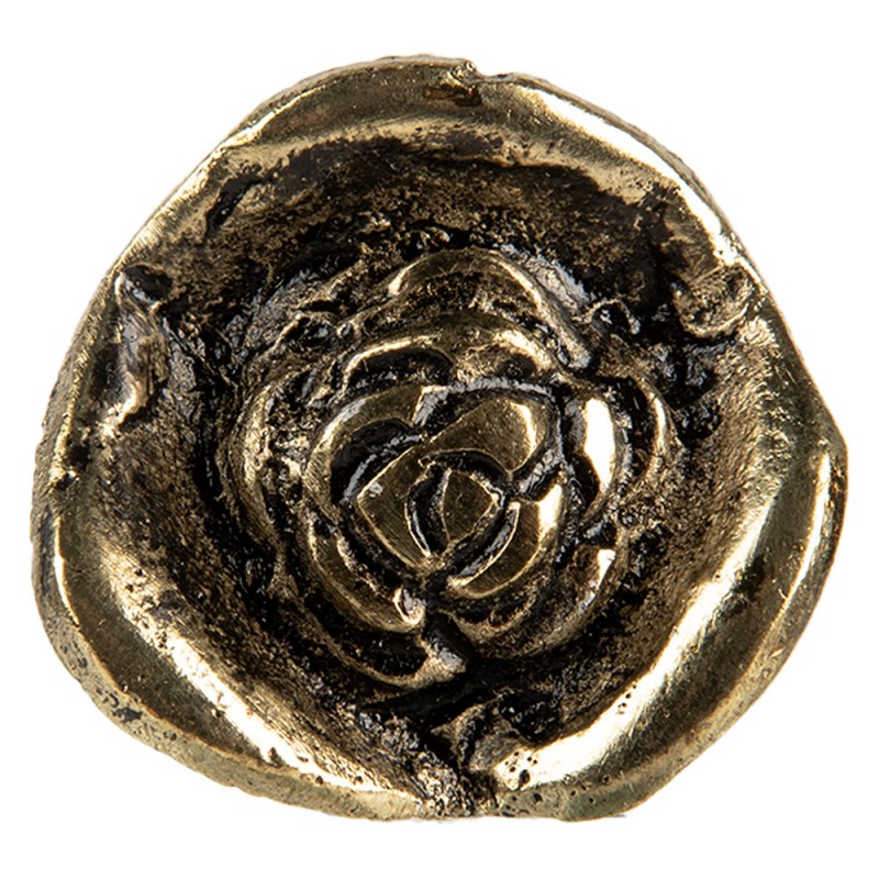 Deurknop Bloem Ø 3x3 cm Goudkleurig Metaal