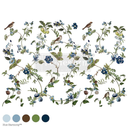 Chirping Charm (60,96 x 88,90 cm) - Redesign Décor Transfers® FLAT XL