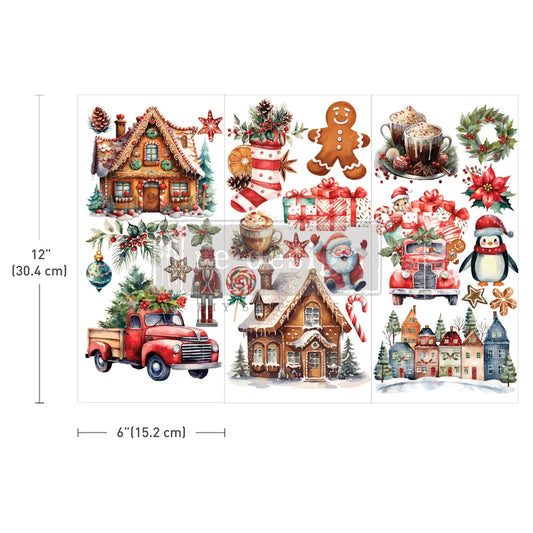 Winter Wonderland Wonders (15 x 30cm) - Redesign Décor Transfers® MINI