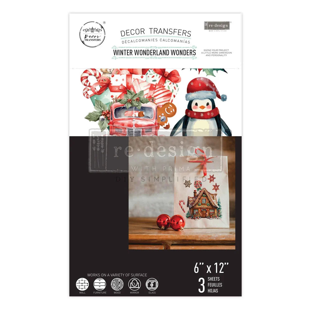 Winter Wonderland Wonders (15 x 30cm) - Redesign Décor Transfers® MINI