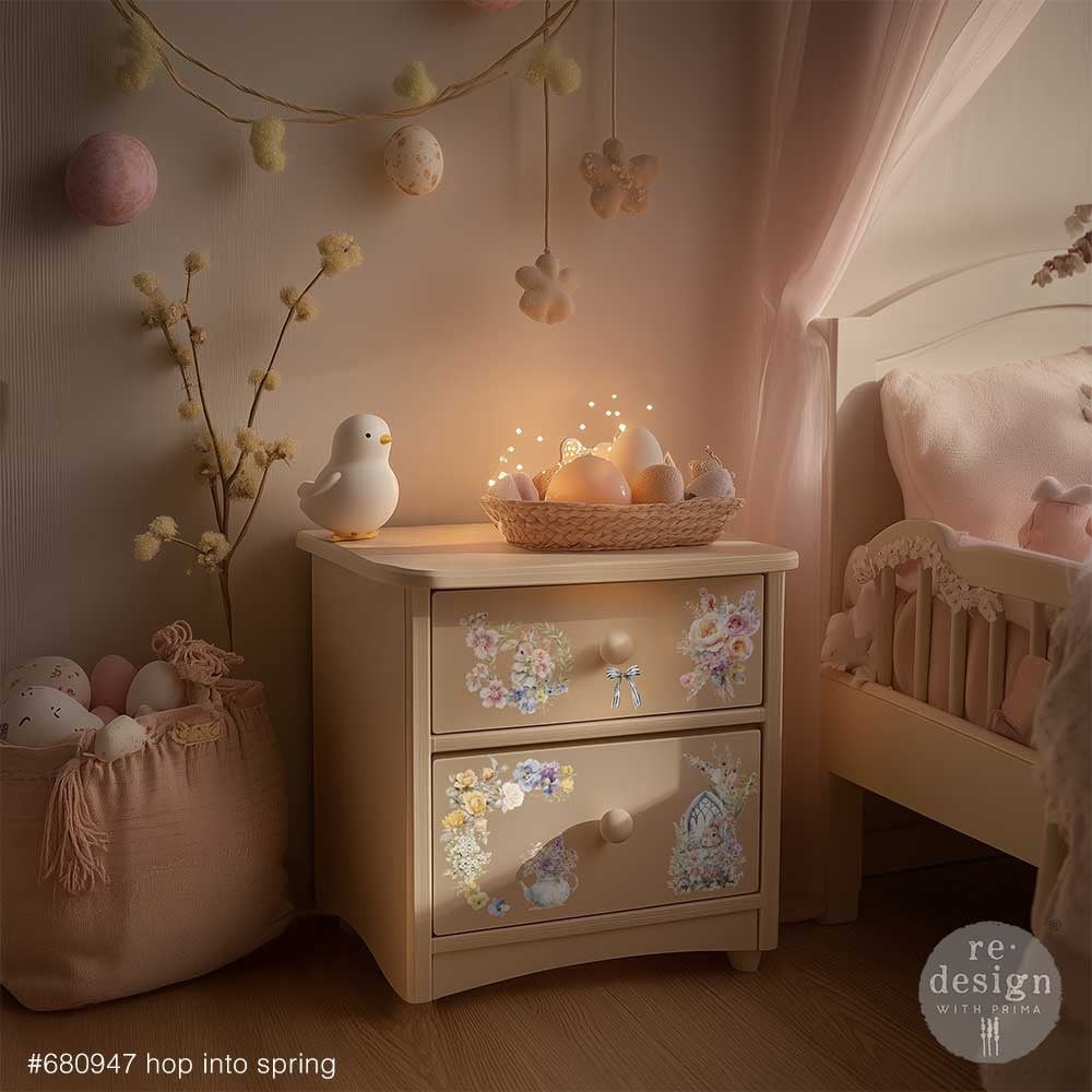 Hop Into Spring (21,59 x 27,94cm) - Redesign Décor Transfers® MIDDY
