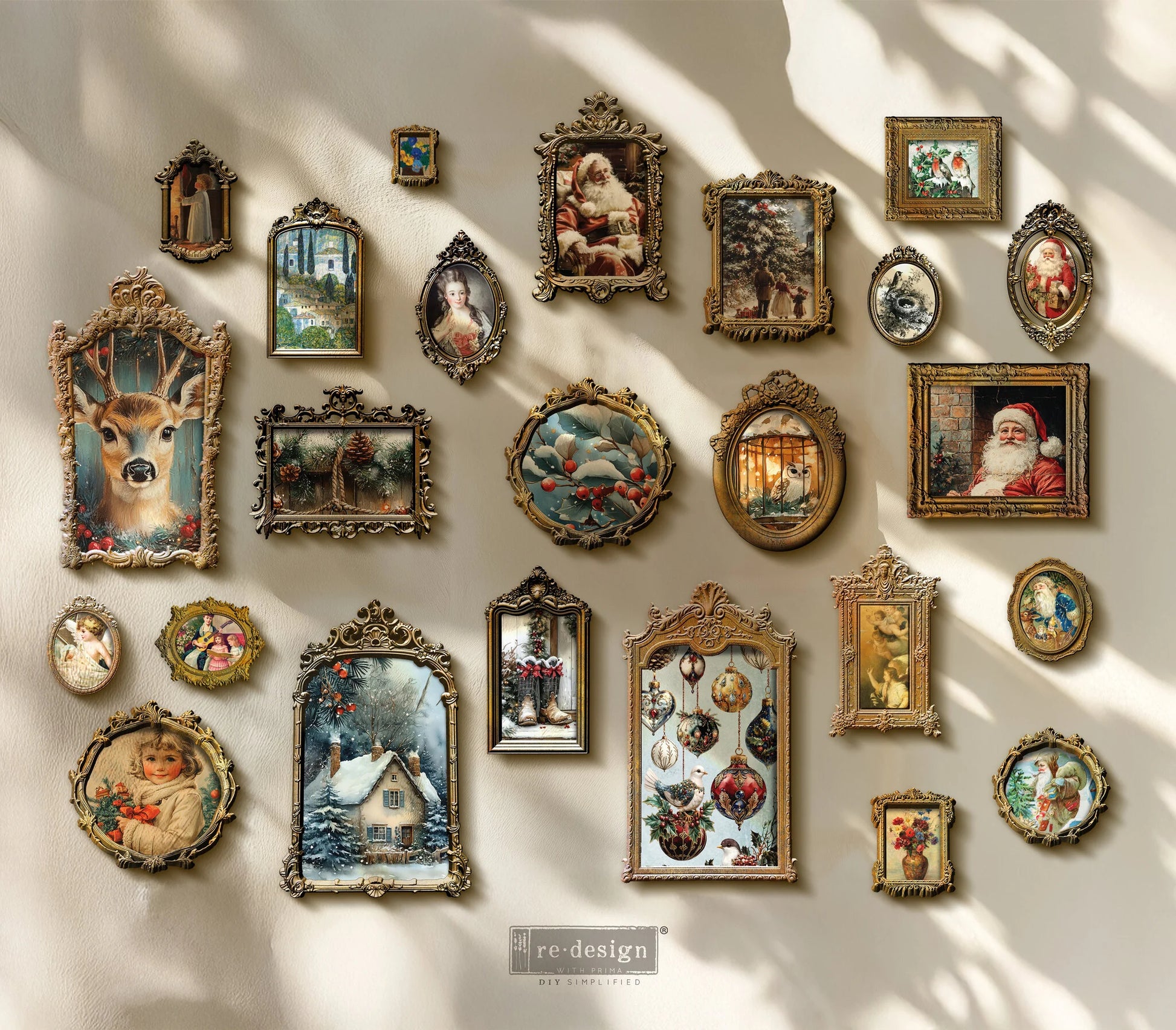 Season's Greetings From The Past (21 x 29,70 cm) - Redesign Décor Transfers® A4