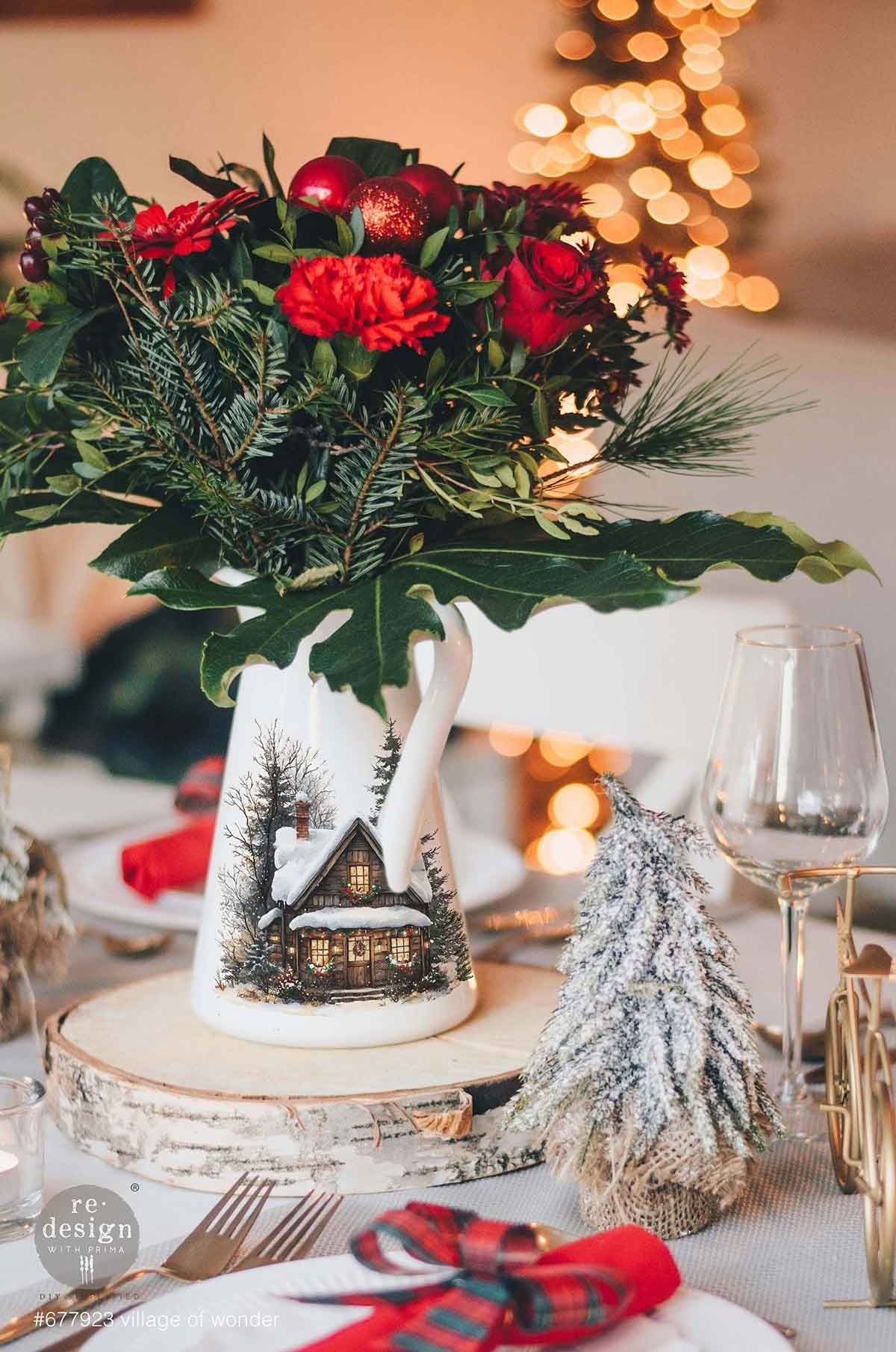 Village of Wonder (21,59 x 27,94cm) - Redesign Décor Transfers® MIDDY