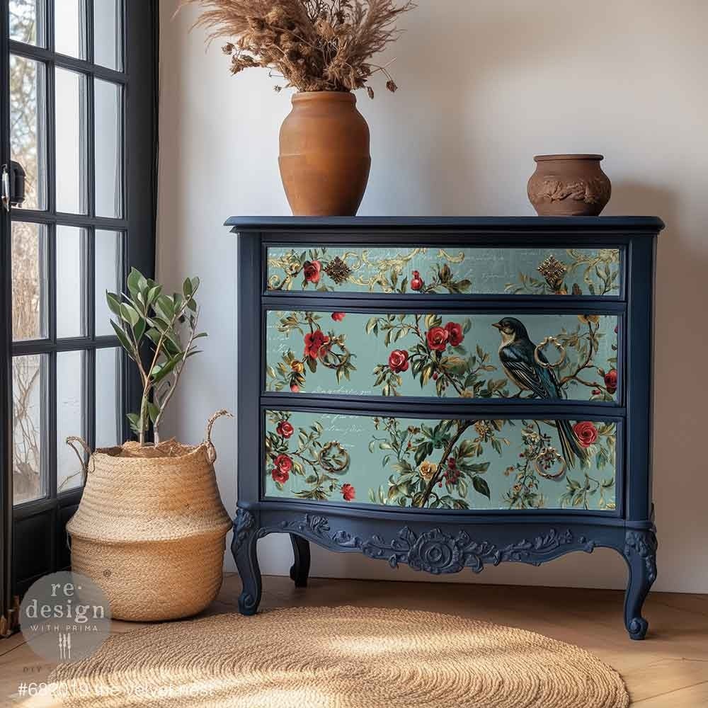 The Velvet Nest (59,4 x 84,3cm) - Redesign découpage A1 FIBRE