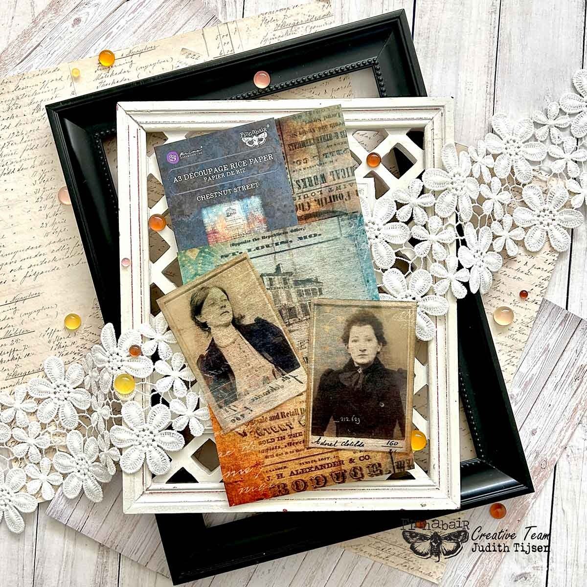 Chestnut Street (29 x 41cm) - Redesign découpage RICE