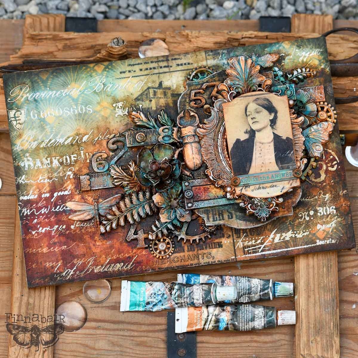 Chestnut Street (29 x 41cm) - Redesign découpage RICE