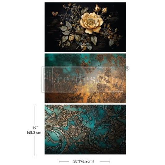 Petals Adorned (49.5x76cm) (3 Pack) - Redesign découpage