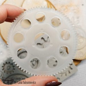 Large Gears (12,7 x 20,32cm) - Siliconen gietmal