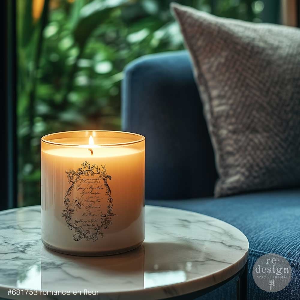 Romance en Fleur (8,25 x 29,21cm) - Redesign Décor Transfers® LUXE