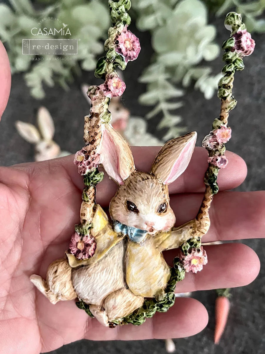 Bunny Trail Tales (12,7 x 20,32cm) - Siliconen gietmal