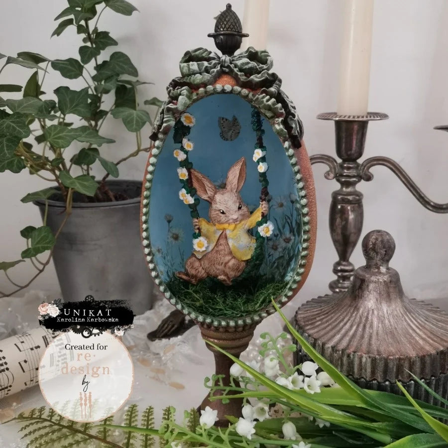 Bunny Trail Tales (12,7 x 20,32cm) - Siliconen gietmal