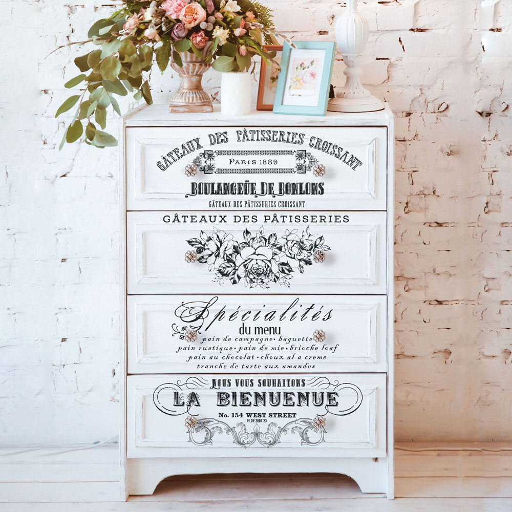 French Specialties (61 x 89cm) - Redesign Décor Transfers® Vintage Paint