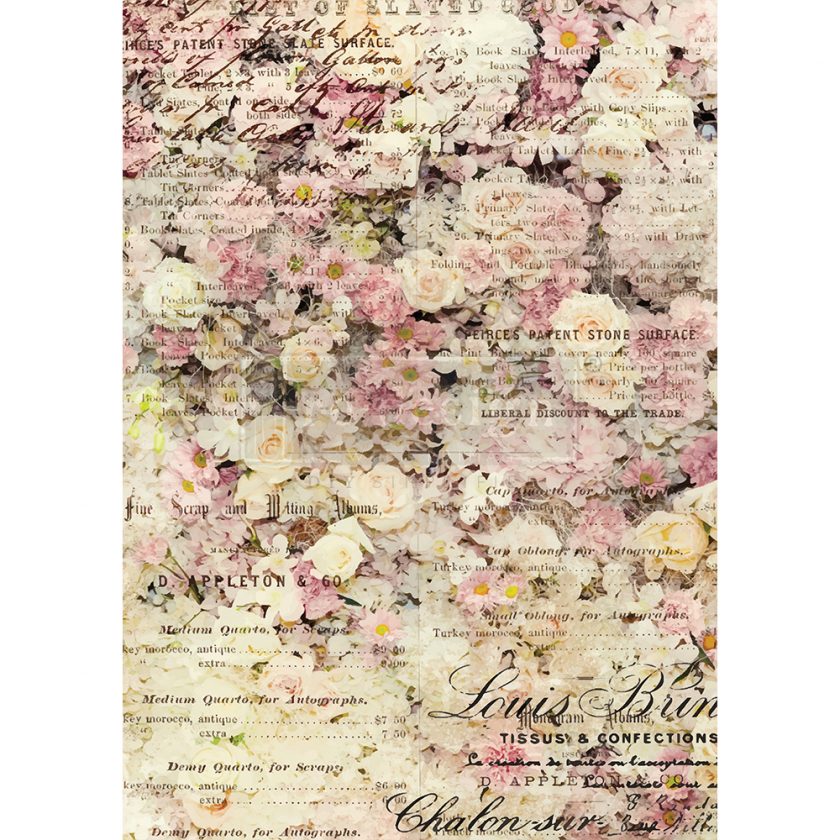 Floral & Dream - Redesign découpage Redesign with Prima